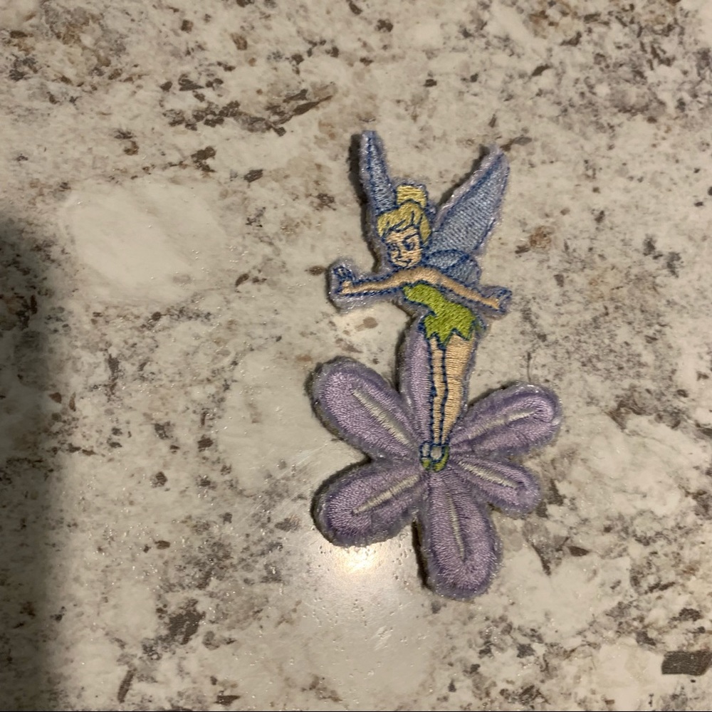 Vintage Disney Tinker-bell Patch Disneyland Patch badge cute fairy sew
